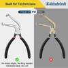 AltitudeCraft 60° Angled Electrical Disconnect Pliers, Auto Connector Release Tool