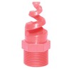 Beduan 1/2" Spiral Cone Nozzle Plastic Atomized Dust Remove Sprayer
