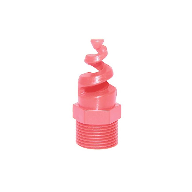 Beduan 1/2" Spiral Cone Nozzle Plastic Atomized Dust Remove Sprayer