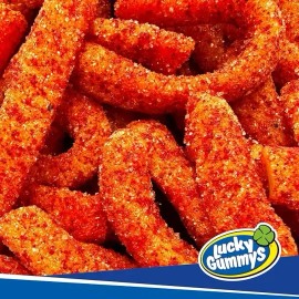Lucky Gummys Mangusano Gomitas de Mango Enchilado 1kg