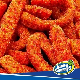 Lucky Gummys Mangusano Gomitas de Mango Enchilado 1kg
