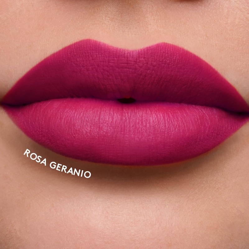 ésika - Hidracolor Matte Labial Líquido Rosa Geranio 6 ml,