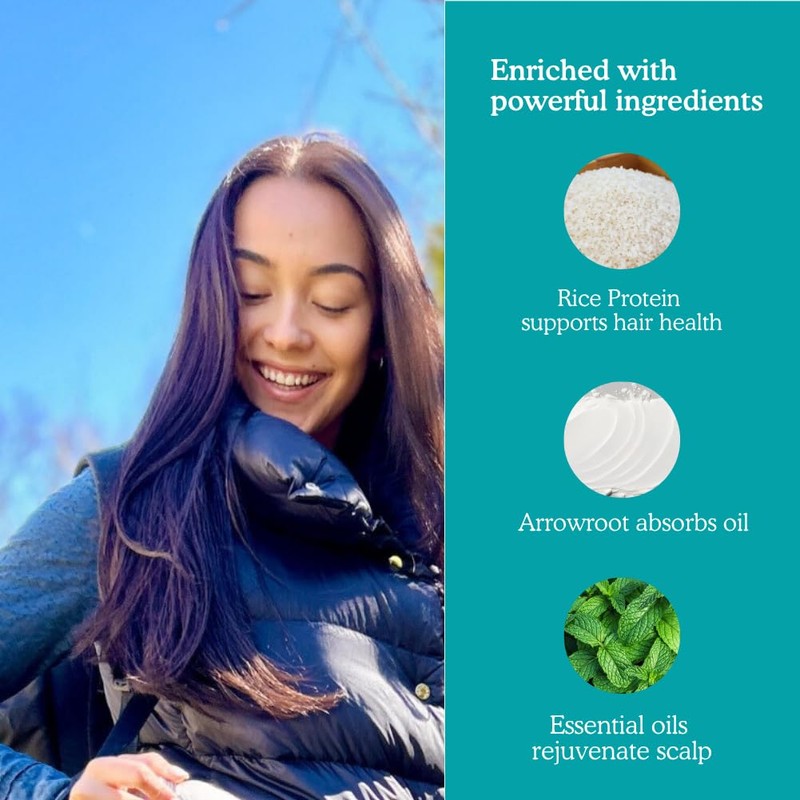 WanderCare Dry Shampoo Powder with Rice Protein REFILL | Refresh