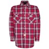 BOCOMAL FR Shirts Flame Resistant Plaid Shirt NFPA2112/CAT2 7oz Fire