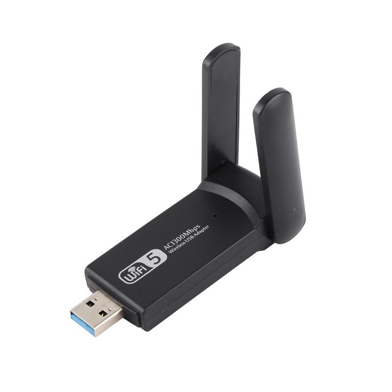 WiFi Adapter Wireless Dual Band 5.8G/2.4G 1300M Mini USB 3.0