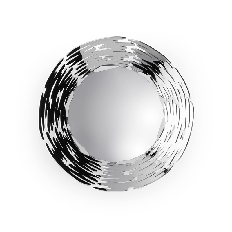 Alessi Barket BM10/21 Design Basket Bowl with Openwork Decoration, 18/10