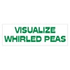 Generic Whirled Peas World Peace Bumper Sticker D756 Funny Political