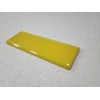 Daltile Sunflower Yellow Ceramic Tile Bullnose Backsplash Curved Edge Subway