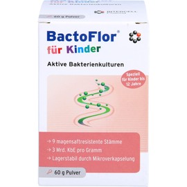INTERCELL-Pharma GmbH BactoFlor f?r Kinder Pulver aktive Bakterienkulturen, 60 g