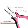 Hair Extension Plier 3 Holes Mini Plier for Micro Link