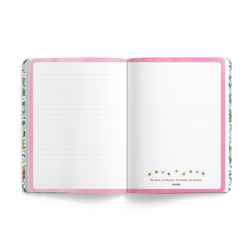Affirmations Bee Journal - Stripes