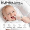 Garkoko Baby Teething Toys, No-Drop Silicone Baby Teether Toy for