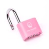 Rhino Lock Secure Lock - Pink 4 Digit Combination Padlock