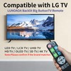 LUNOAOA Backlit Big Button TV Remote Replacement for LG TV