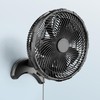 Koonie 12 Inch Wall Mount Fan, Quiet Wall Fan with
