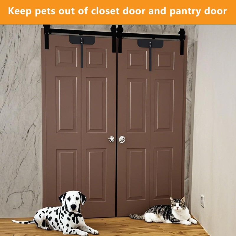 Metal Safety Bi-fold Door Lock, Adjustable Bifold Door Lock Kit