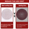 Sruhrak 125mm Mesh Sanding Discs, 50 PCS Net Sandpaper 400