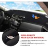 CARTIST Dashboard Cover Mat for 2014-2018 2019 2020 Nissan Rogue