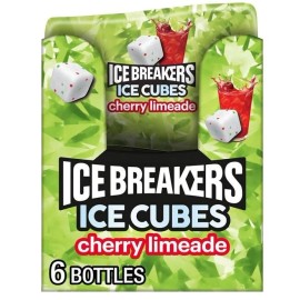 Ice Breakers Ice Cubes Cherry Limeade Sugar Free Chewing Gum Bottles, 3.24 oz