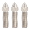 3 Pcs 0.4mm Nozzle M6 Thread High Thermal Conductivity Cr