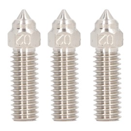 3 Pcs 0.4mm Nozzle M6 Thread High Thermal Conductivity Cr Zr Cu Nozzle for K1 3D Printer