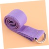 GRIRIW 2pcs Light Purple Yoga Resistance Bands Durable Elastic Exercise