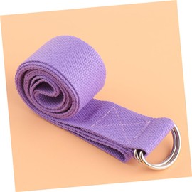 GRIRIW 2pcs Light Purple Yoga Resistance Bands Durable Elastic Exercise Straps for Stretching Slimming and Muscle Training for Home Gym and Travel Use