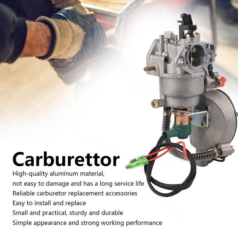 LPG CNG Generator Dual Fuel Carburetor Fit for GX390 188F