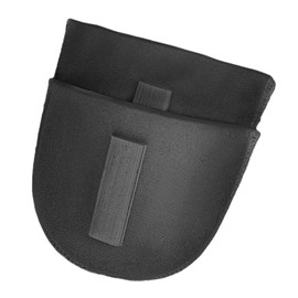 Hebterrka 1 Pair Shoulder Pads, 1.5 cm Thickness, Breathable Sponge Pads, Shoulder Strengthener for Blazer, Suit, T-Shirt, Sewing Accessories (Black)