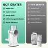 REDPANT 5 in 1 Rotary Cheese Grater, Manual Hand Crank