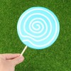 Gatuida 2Pcs Lollipop Prop, Large Candy Ornament, Synthetic Material, Fake
