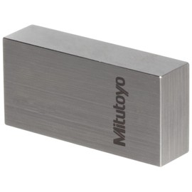 Mitutoyo - 611201-541 Steel Rectangular Gage Block, ASME Grade AS-1, 1.0" Length