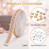 Rhinestone Strips Rhinestone Ribbon Self Adhesive Trim 2 Yards