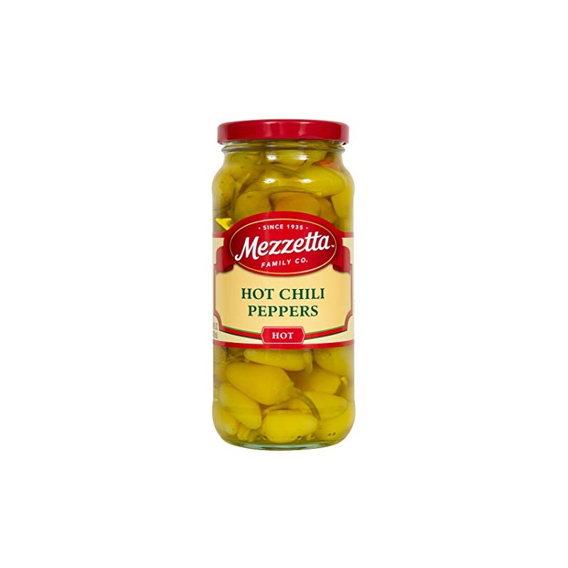 Mezzetta Hot Chili Peppers, 16 oz
