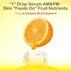 Suero facial con vitamina B3 de niacinamida con ácido hialurónico, vitamina E, alfa arbutina, suero facial para reducir líneas finas, manchas oscuras,