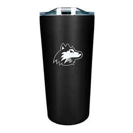 The Fanatic Group Northern Illinois Double Walled Soft Touch Tumbler, Design-1 - Black