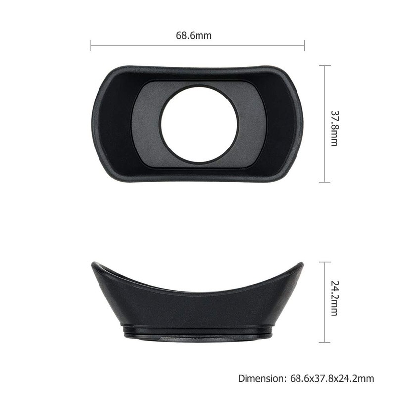 Kiwifotos Eyecup Eyepiece for Panasonic DC-S1H S1R S1