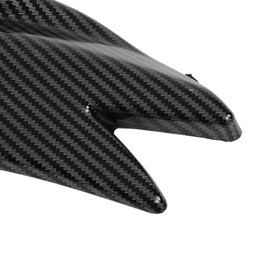 Rear Bumper Side Spoiler 2 Pieces Universal Carbon Style Surround Decoration Rear Bumper Side Spoiler for Car
