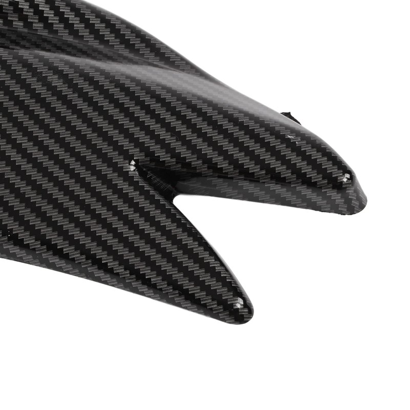 Rear Bumper Side Spoiler 2 Pieces Universal Carbon Style Surround