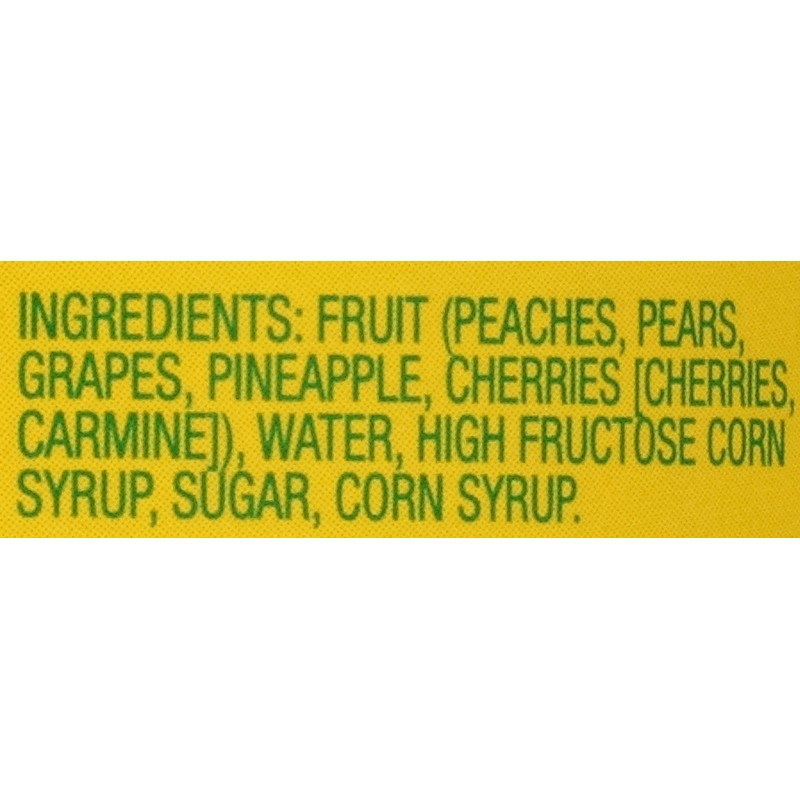 Del Monte Canned Fruit Cocktail in Heavy Syrup, 8.5-Ounce (Pack