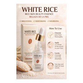 Kit 3 Srum Facial Hidratante De Arroz Cahnsai 30ml Todo Tipo De Piel Danoche