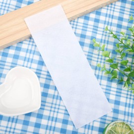 200 Pack Hair Removal Waxing Strips Non woven Wax Strips Epilating Strips for Face, Legs, Underarms, Body and Bikini, White