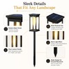 Solar Pathway Lights for Outdoor Walkways – Warm LED Garden