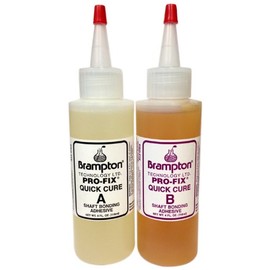 Brampton Epoxy PRO-FIX 5&15 Quick Cure - Golf Club Repair, 8 ounces
