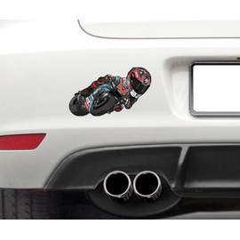 fabio-quartararo-20 Cartoon effect funny Decal Sticker Car, Van, Laptop, Doors or Walls ideal for Camper Vans, Caravans Cars and Vans National Pride