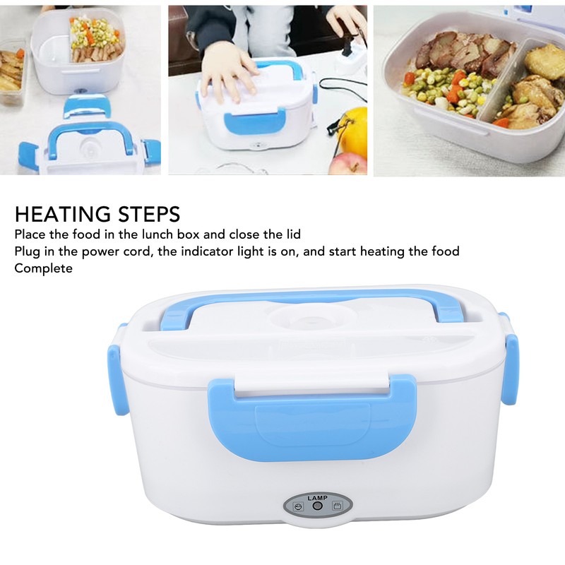 Electric Lunch Box 40W 1.5L Food Heater High Temperature Resistant