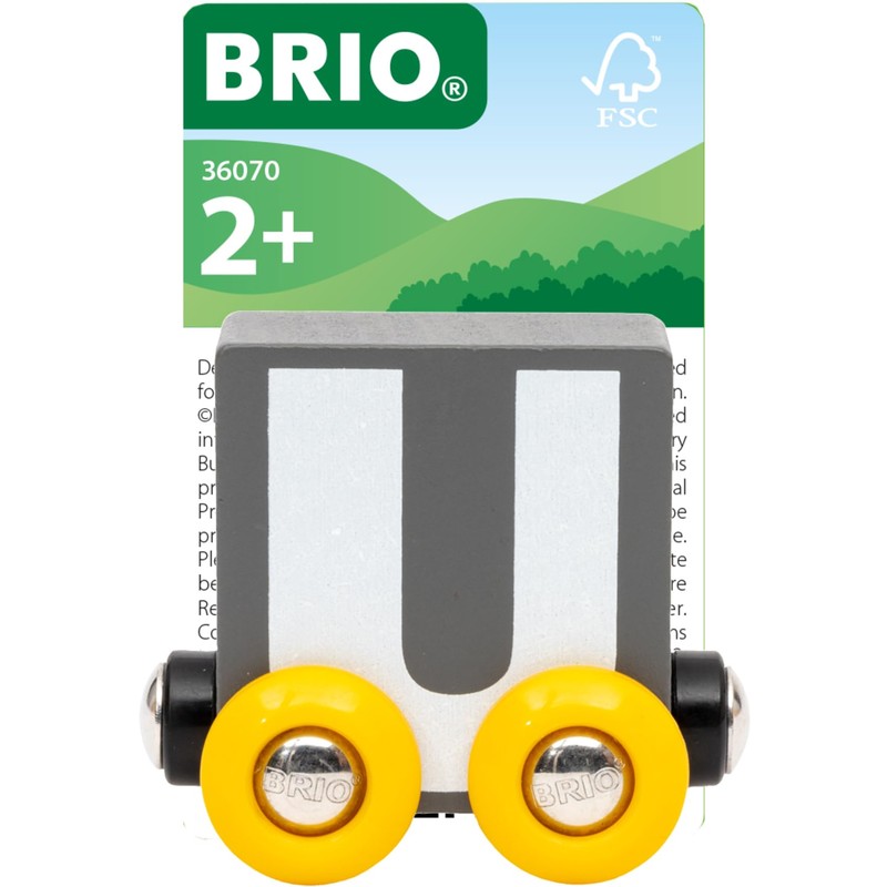 BRIO – Letter Train U | Wooden Train Set Accessory