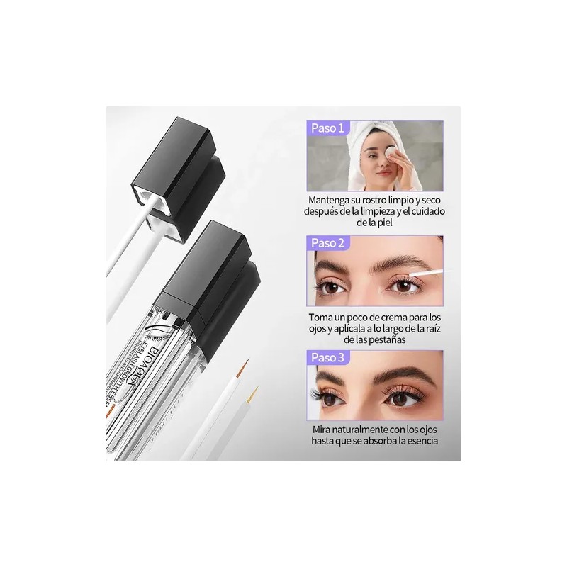 Serum Alargador Fortalecedor Tratamiento Pestañas 7ml Color Blanco