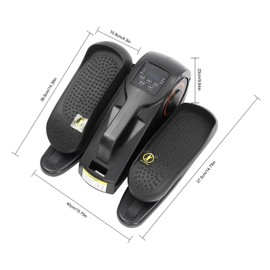 YIYIONCE Under Desk Elliptical Machine Electric Ellipse Leg Exerciser Elliptical Trainer While Sitting Portable Elliptical Exerciser with LED Display&Remote Foot Pedal Exerciser for Seniors | US STOCK