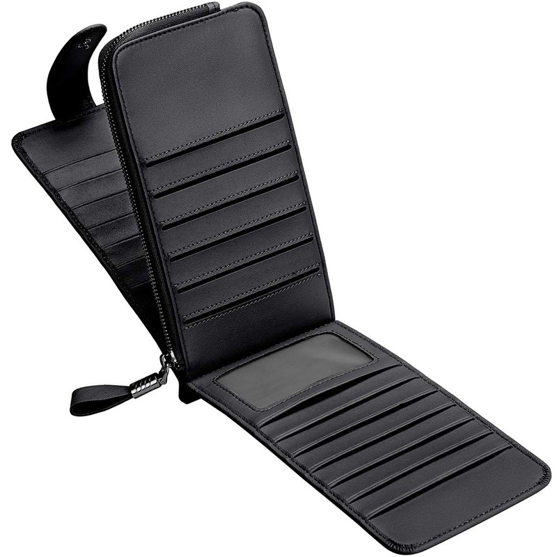 JEEBURYEE Card Case, Men's, Women's, Long Wallet, Thin, Magnetic Prevention,